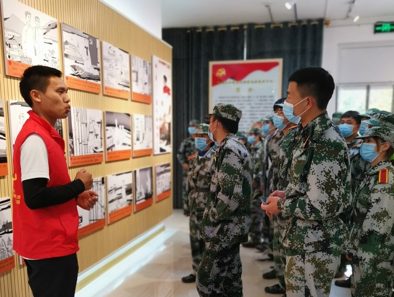 畢節(jié)工業(yè)職業(yè)技術(shù)學院組織 2020級高職新生進行紅色文化教育