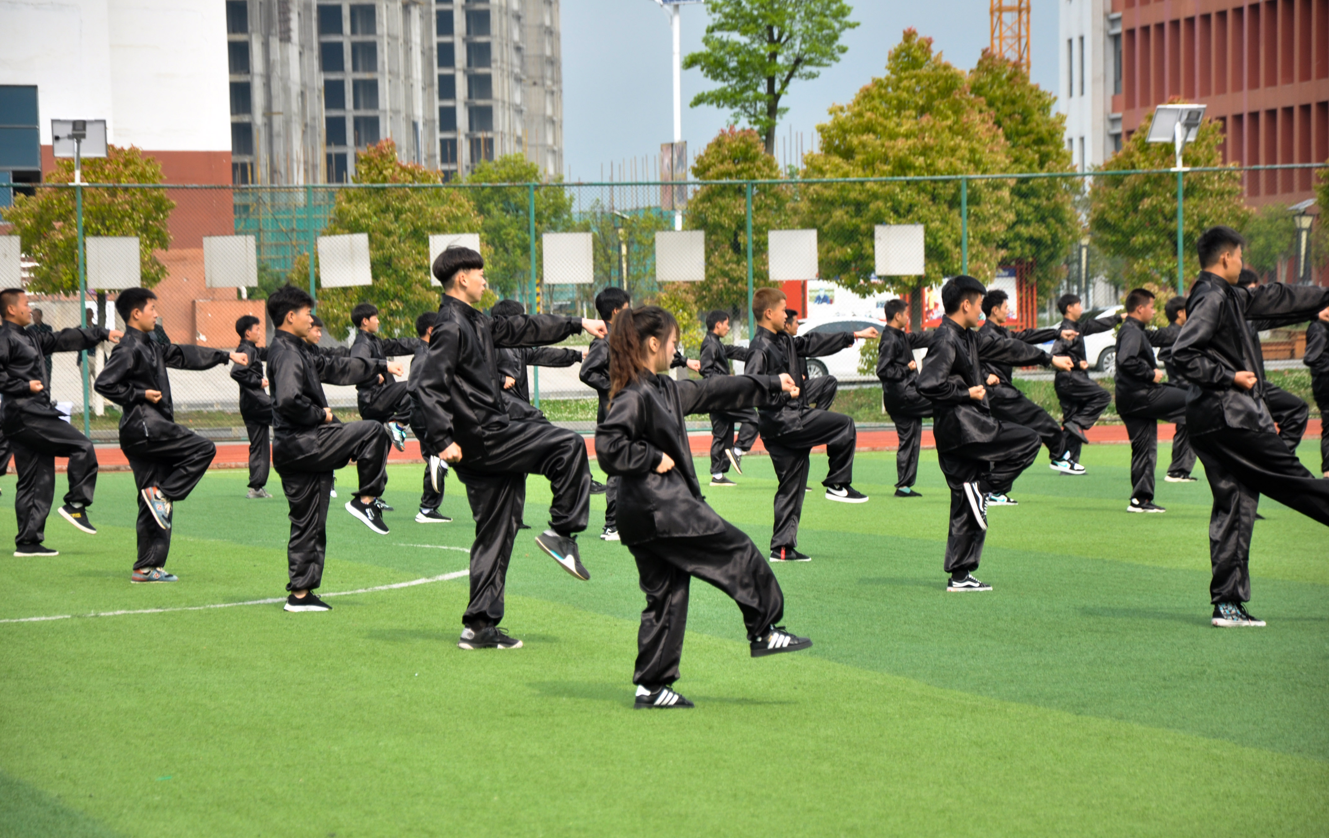第二屆校園文化藝術節、第三屆田徑運動會開幕式